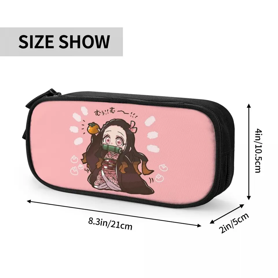 Estuche De Lápices Demon Slayer BESTZY 3D - Bolsa Escolar Con Gran Capacidad, Organizador De Material Anime