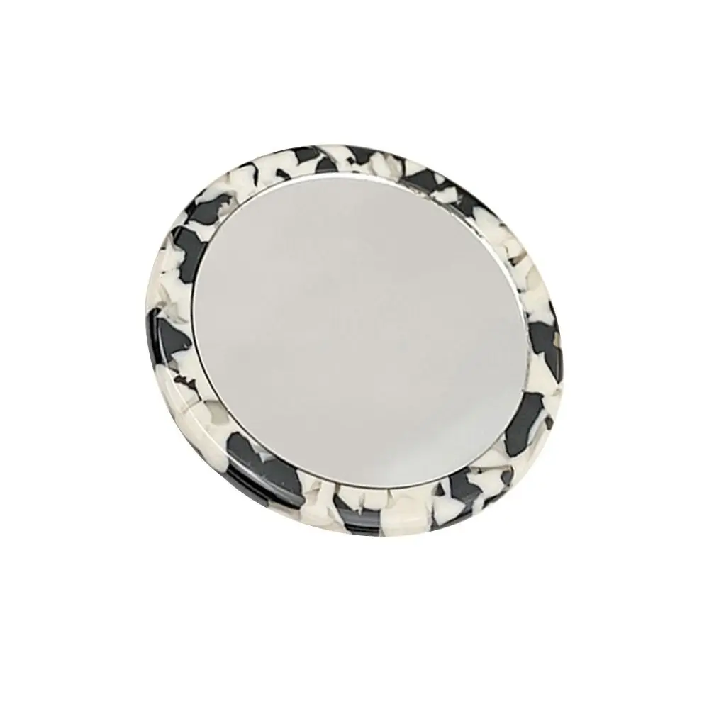 Girl Lady Gift Simple Acetate Makeup Mirror Round Portable Cosmetic Vanity Mirror Mini Cute SPA Salon Compact Mirrors