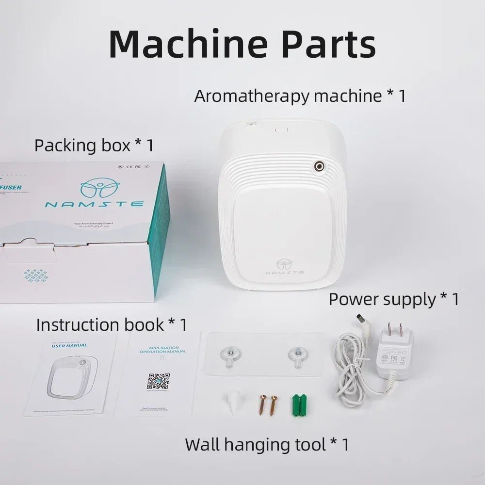 جهاز معطر منزلي ذكي من Namste 1000m3، جهاز كهربائي...