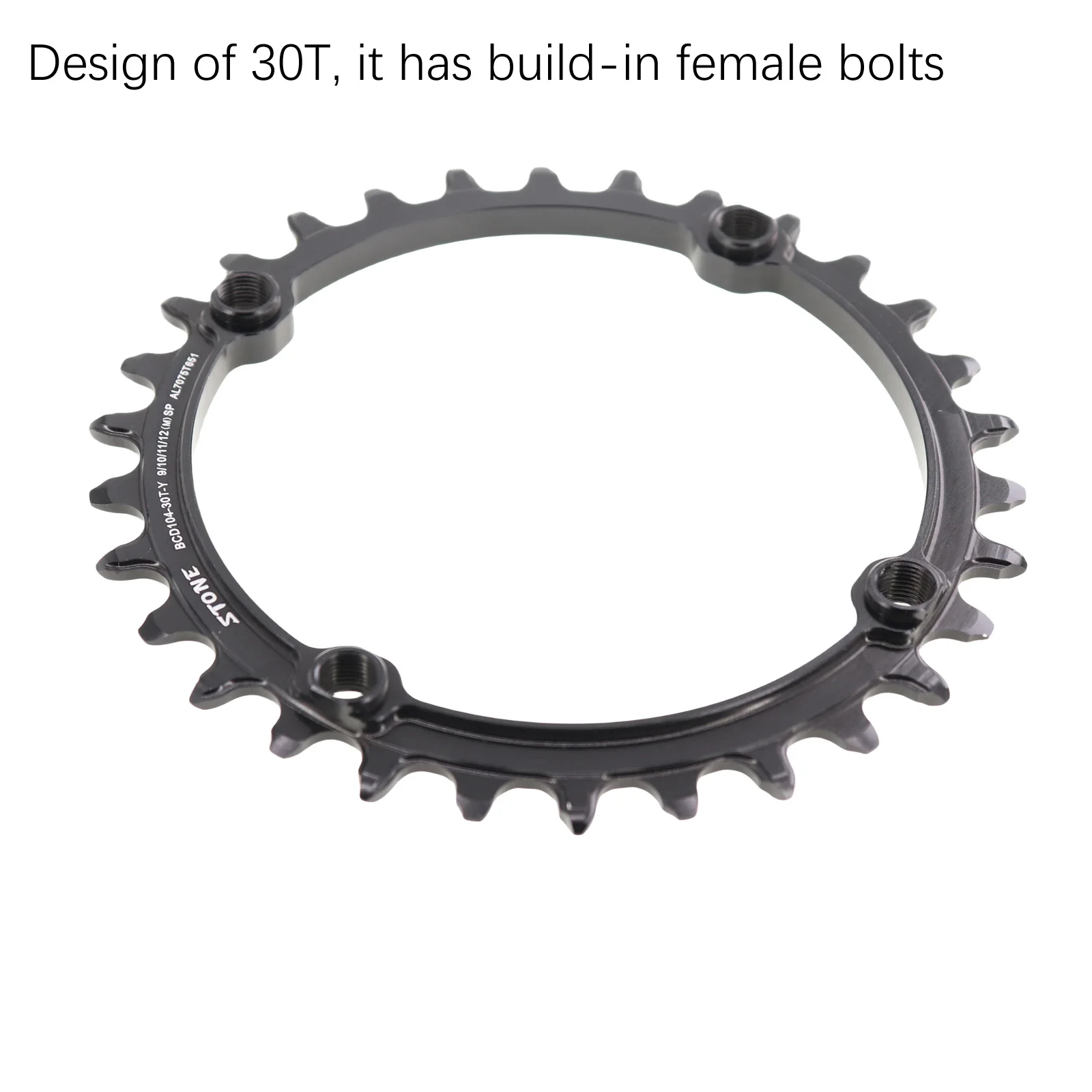 YBEKI Pro-Grade 104BCD Chainring (30-52T) CNC Jamaica