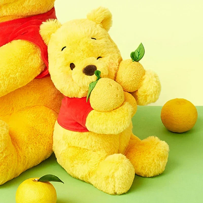 Pop Mart Disney Little Bear Pomelo Peluche M And S Kawaii Doll Action Figure Toys Caixas Modello Natalizio Da Collezione Mistero