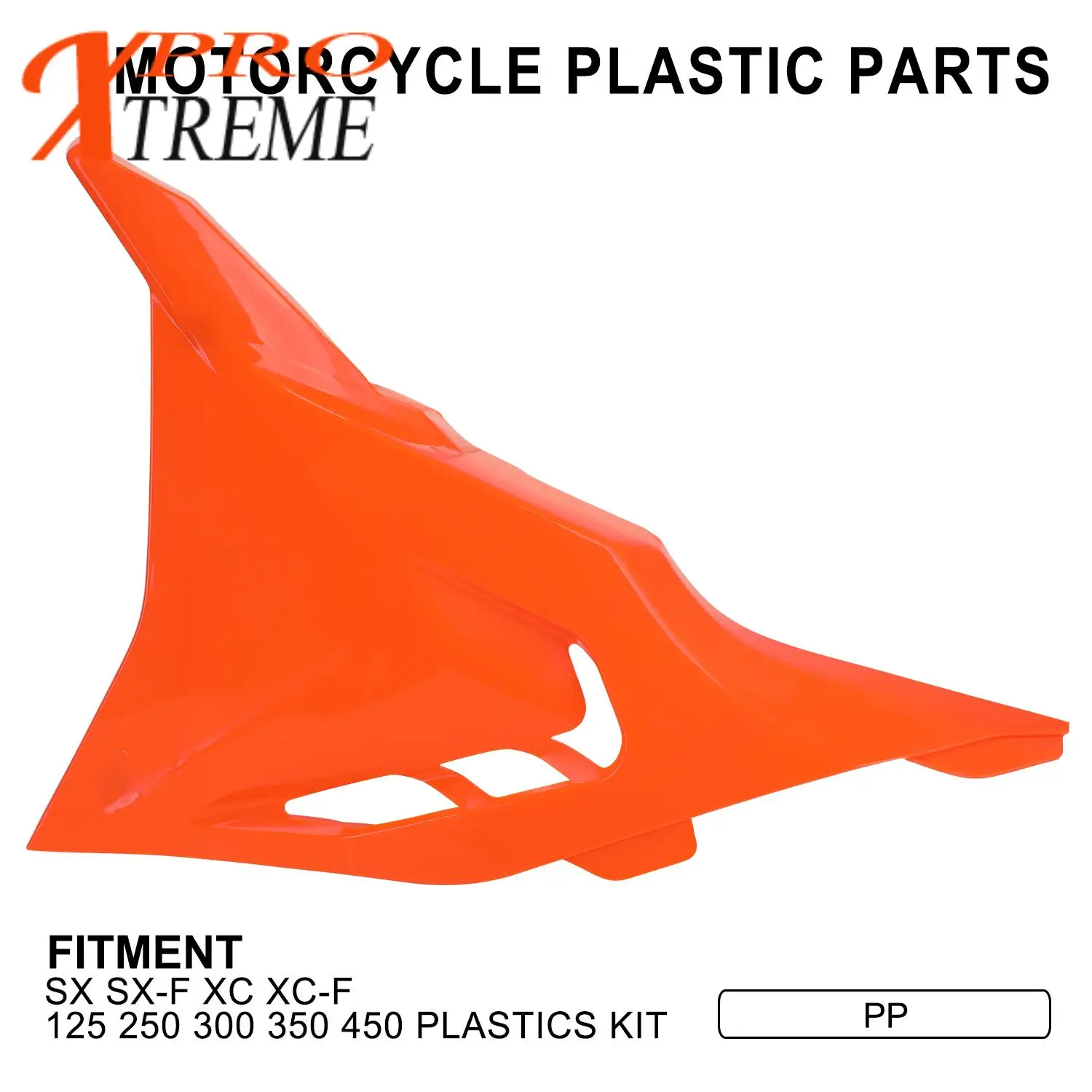 

Левый воздушный фильтр для мотоцикла, боковая крышка для KTM SX SX-F XC XC-F 125 250 300 350 450-2023, пластиковые защитные детали из полипропилена