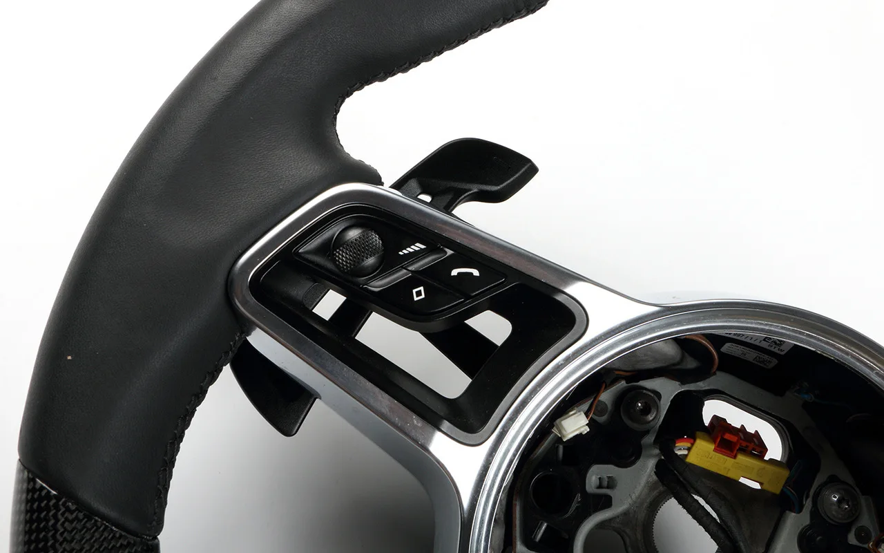 For Porsche GT3 RS GT2 Steering Wheel Magnetic Shift Paddles For Macan Cayenne 9