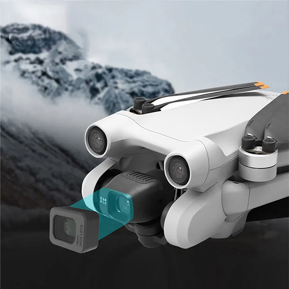 External Wide-angle Lens Filter Shooting Range Increase 25% Camera Lens Drone Accessories For DJI Mini 3 Pro Parts drone accessories