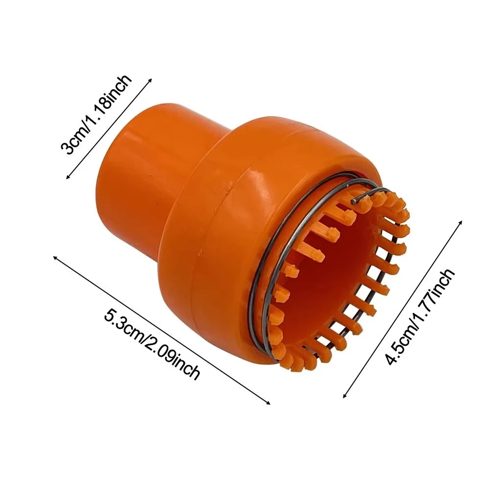 Mini Knitting Loom Machine - Orange Wire Crochet Loom For Hats, Scarves & Socks