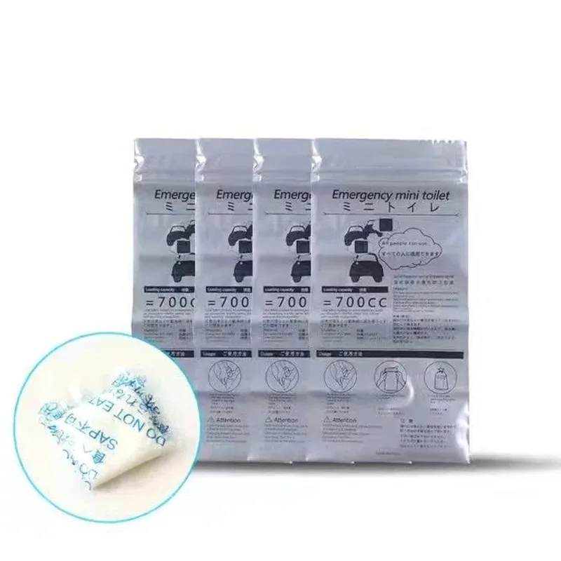 휴대용 야외 비상 소변 가방, 일회용 여행 변기, 여성 남성 구토 가방, 700ml, 1-20 개
