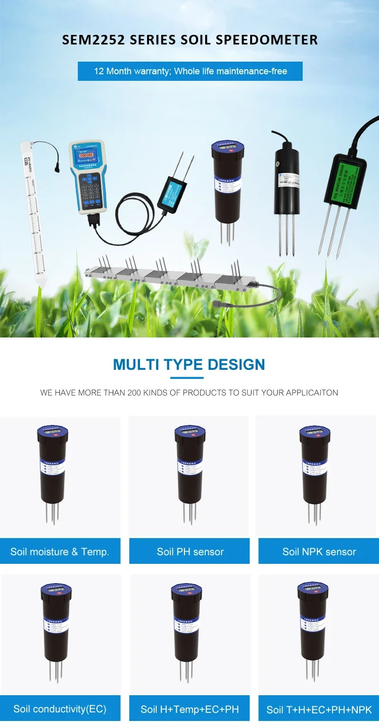 Description Picture 4 of itemSenTec capacitive soil moisture soil water humidity sensor soil npk tester