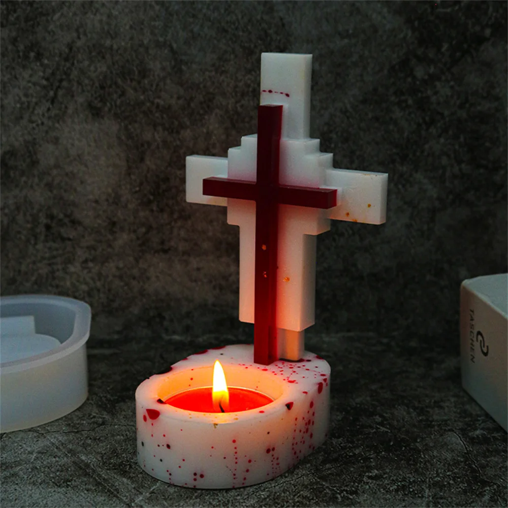 Molde De Cristal Para Portavelas De Resina Epoxi, Molde De Silicona Para árbol De Navidad, Molde De Yeso Y Cemento Para Decoración Del Hogar Comprar A Buen Precio - Entrega Gratuita, Reseñas