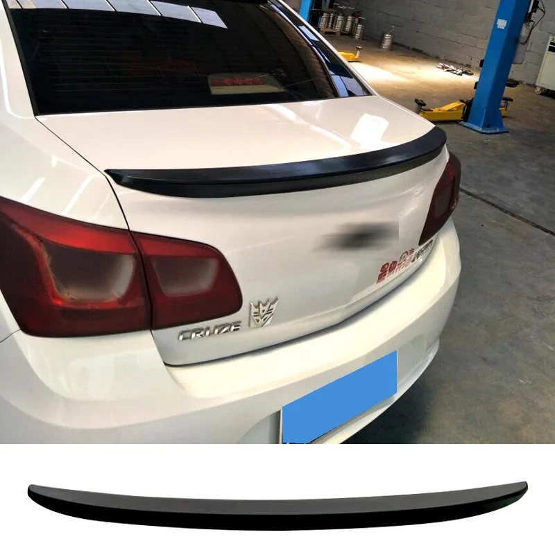 

Заднее крыло для Chevrolet Cruze от 2009 до 2014, спойлер, блестящий черный Автомобильный задний фонарь