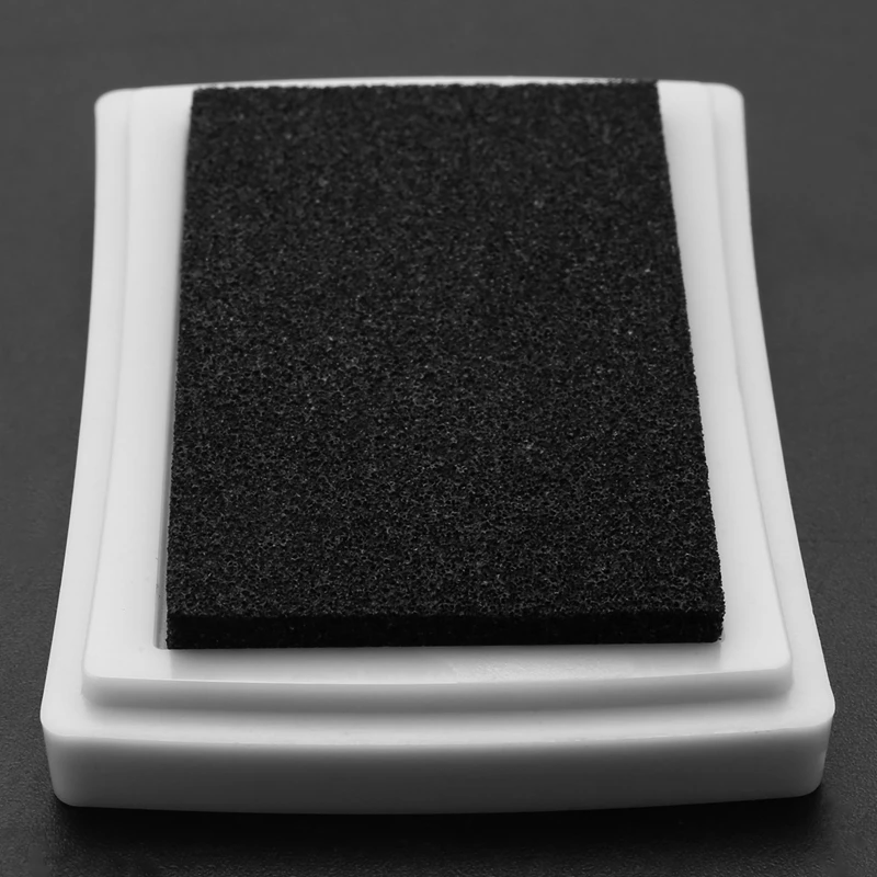5X Black Ink Pad Inkpad Rubber Stamp Finger Print Craft Non-Toxic Baby Safe