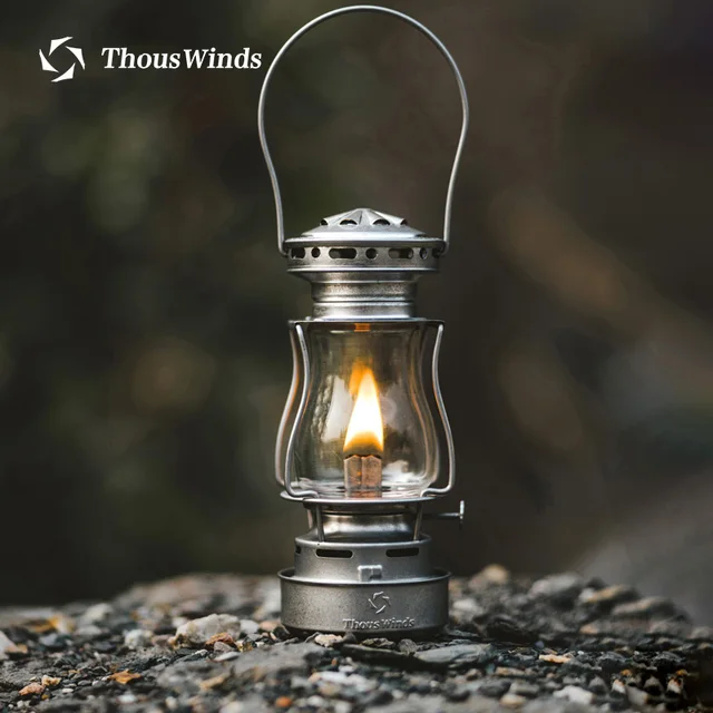 Vintage-inspired kerosene lamp for outdoor adventures