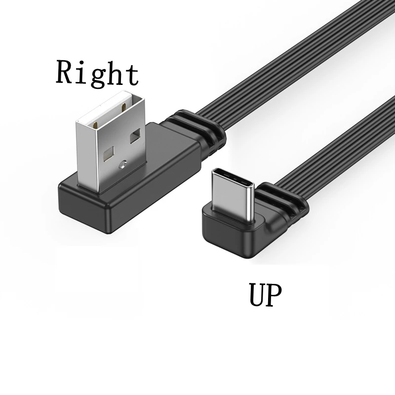 ตัวเลือกสินค้า สายชาร์จ USB Type-C ยืดหยุ่น 10-100 ซม. งอ 90 องศา ใช้งานได้หลากหลาย