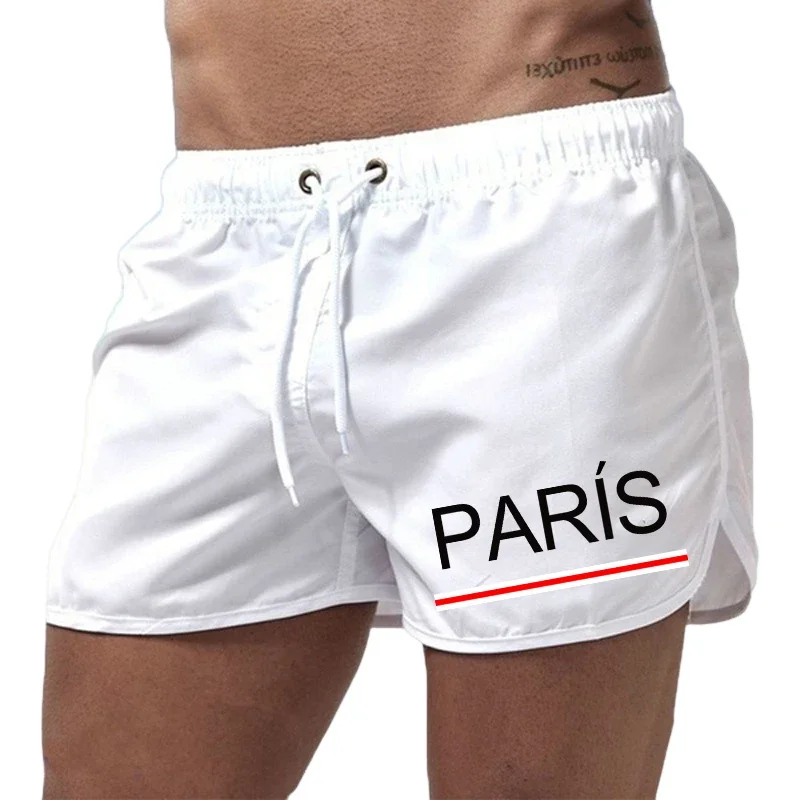 Mens Quick Dry Beach Shorts Summer Sports