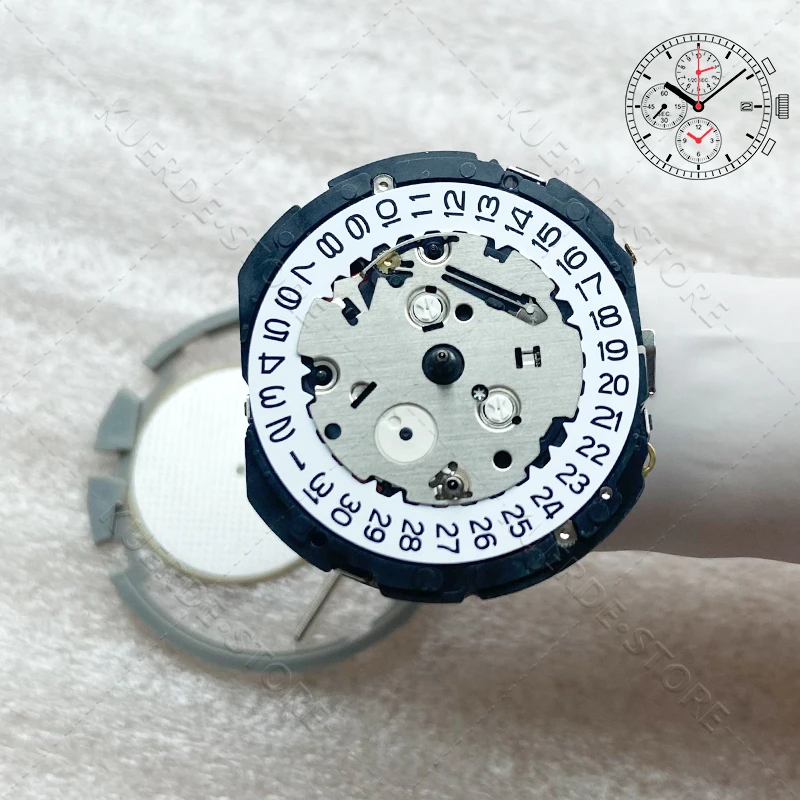 JAPAN YM62 Movement EPSON YM62A Movement Small Hands At 6.9