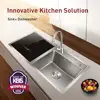 Intelligent Dish Sanitizing Stainless Steel Countertop Dishwasher Energy-saving Design 4