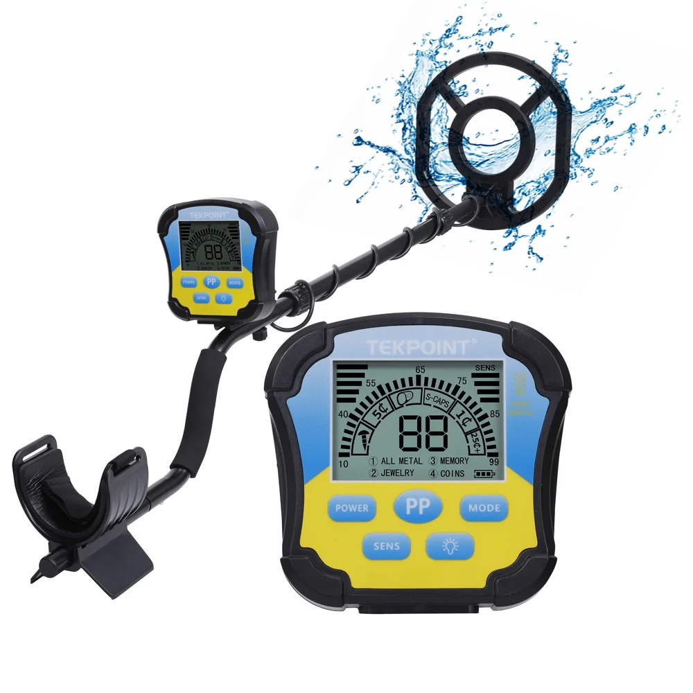 

MD8030 Metal Detector Pinpointer Professional Metal Detector Treasure Hunter Gold Detector Metal Detecting Tool IP68 Search Coil