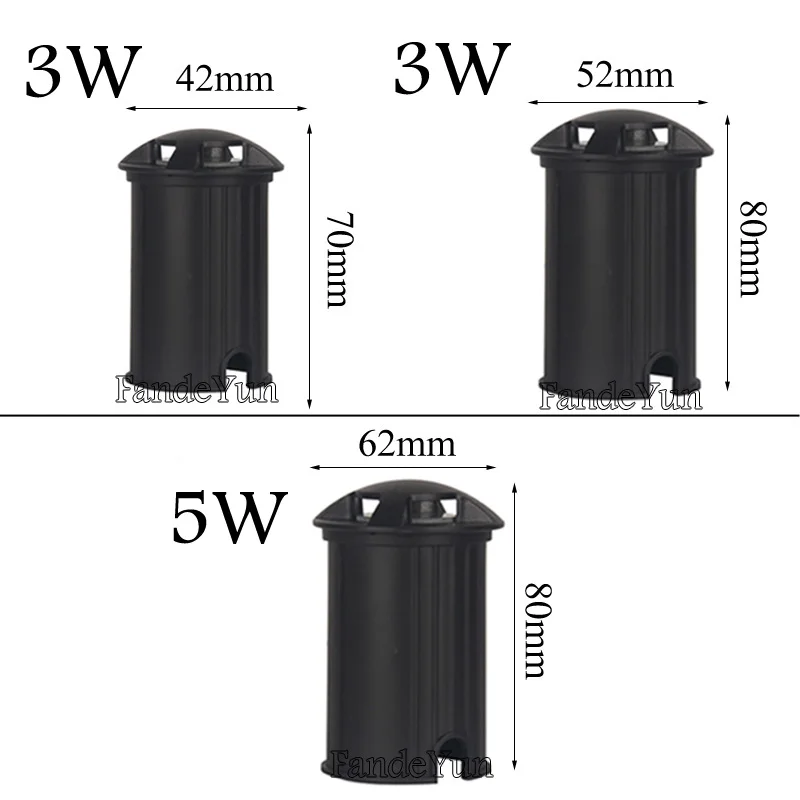 Garden Decoration Lamps 5W 3W Waterproof LED Underground Light Outdoor Ground Garden