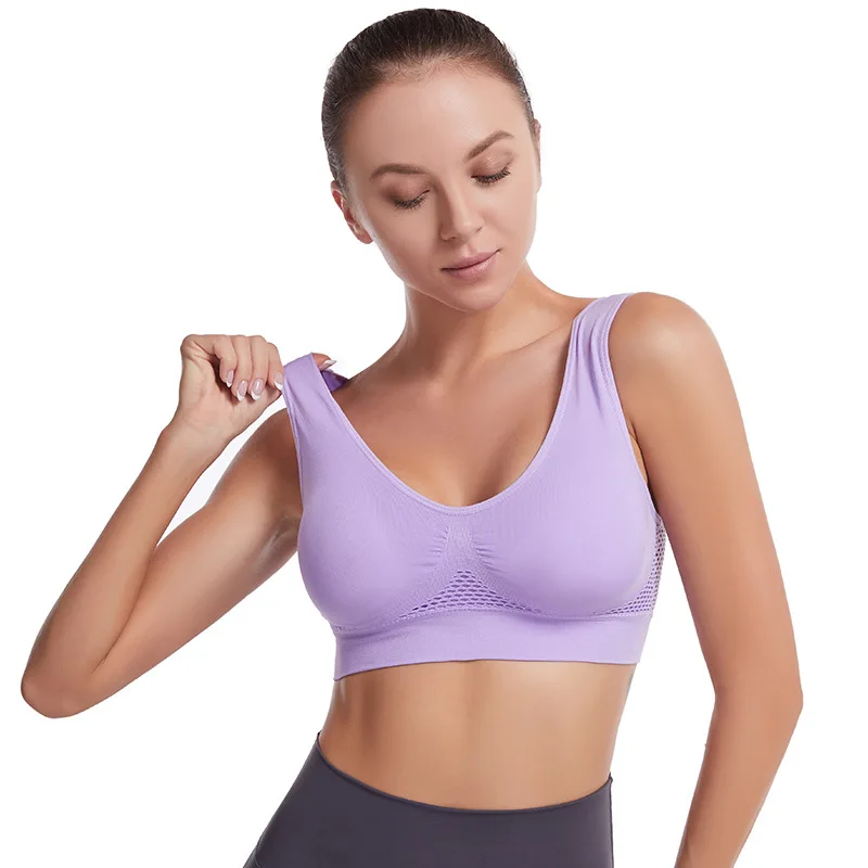 Sexy Wireless Seamless Bras For Women Top Bh Plus Size Mesh Bras