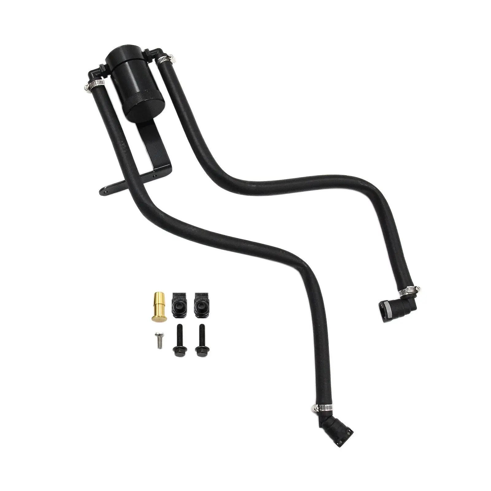 

Oil Catch Can 2.7EB 3.5EB 5.0 Separator Durable Braided Fuel Line Spare Parts Premium Oil Separator for Ford F150 2011-2023