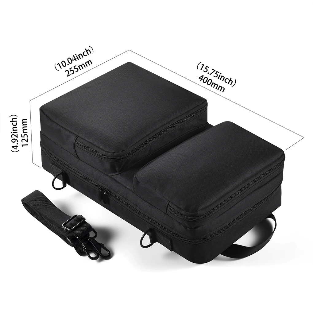 Travel Protective Bag for Pioneer DDJ- SR2 / DDJ- SR 1st Gen Anti-Scratch Protector Bag Shockproof Adjustable Shoulder Strap