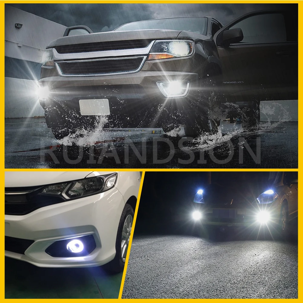 H11 LED 안개등 전조등 고품질 LED 전구 폭스바겐 VW 티구안 2 MK2 2016 2017 2018 2019 2020 범용 액세서리