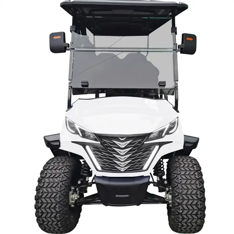 5Kw Motore 48V 4 Ruote 4 Posti Golf Cart Nuovo Viaggio Elettrico Carrello Della Spesa Scooter Elettrici 4 Persone 48V 5Kw Carrello Da Golf Elettrico