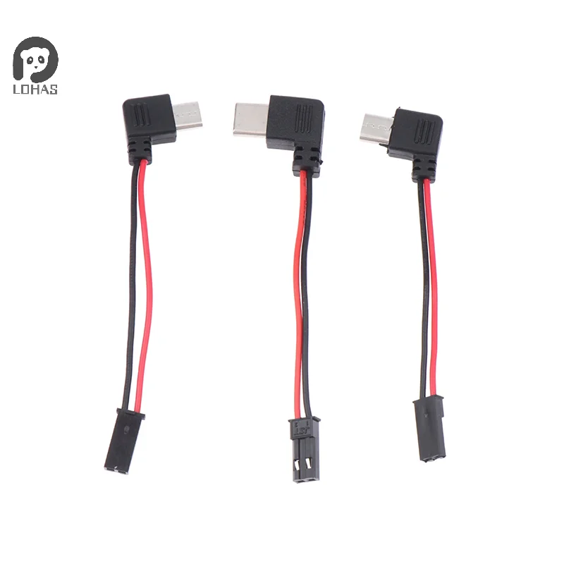 Фото Интерфейс для мотоцикла USB-Micro Type C 90 градусов штекер + JST штекер USB к JST/SYP терминальный интерфейс Кабельный соединитель №2