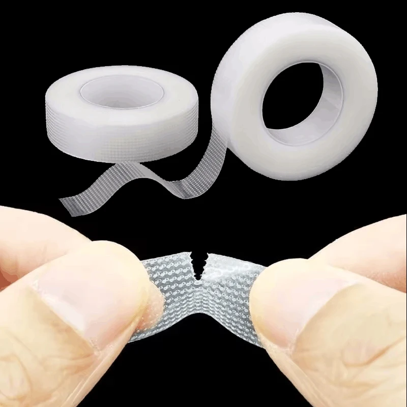 Eyelash Tape Transparent Adhesive Fabric 9m/10 Yard/Roll Adhesive Breathable Micropore Fabric Tape for Eyelash Extension Supply
