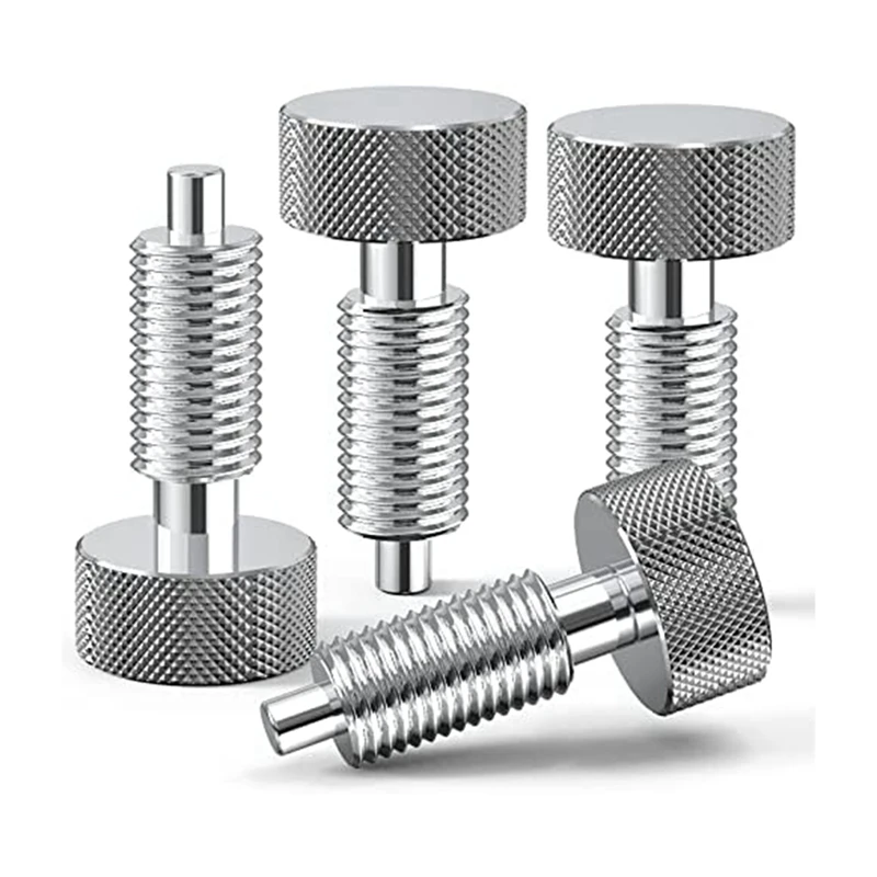

Quick Release Pins, Tools Handle for M6 Retractable Spring Locking Pins Plunger Latch for Rolling Toolbox 4pcs