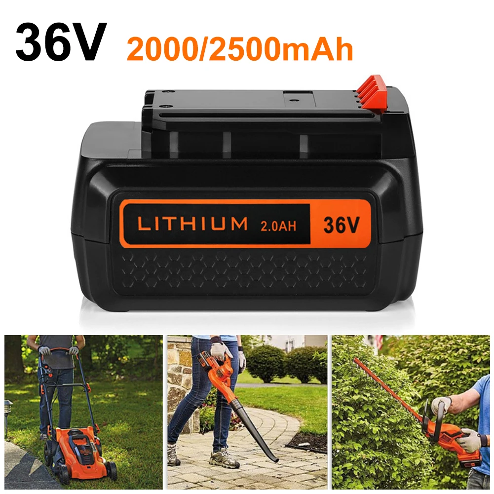 Black & Decker 36v Lithium Battery and Charger - Bunting Online