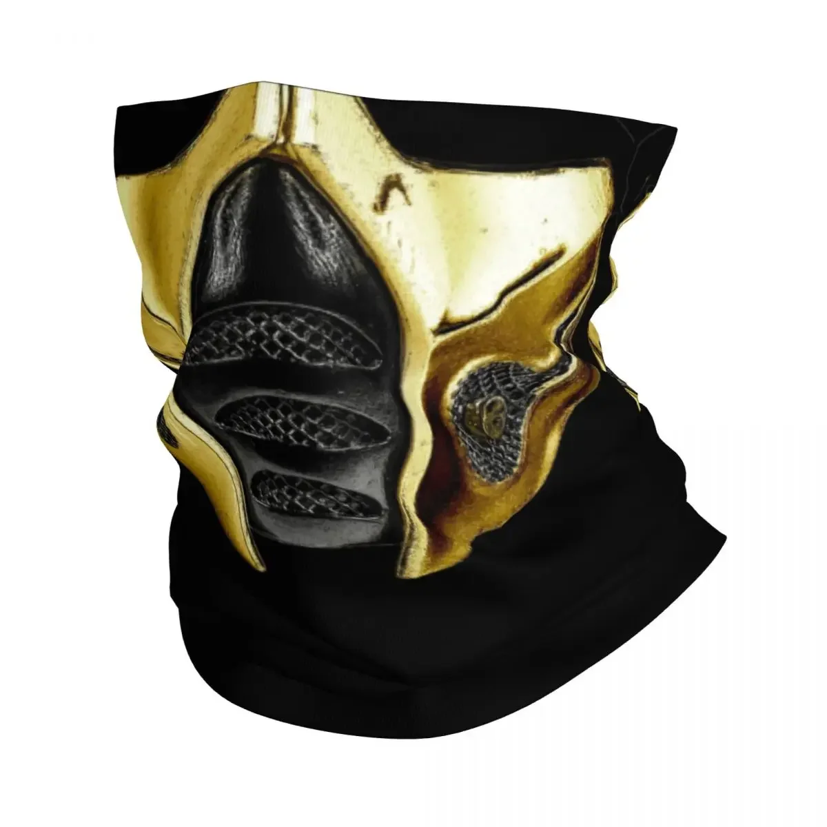 

Пользовательская бандана для косплея Mortal Kombat Scorpion Warrior, обогреватель для шеи, зимний лыжный шарф-труба, гетры Sub Zero Ninja Game, чехол для лица