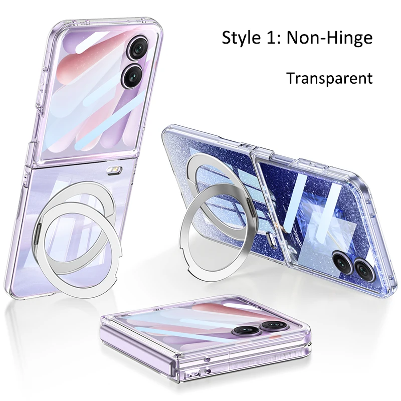 Magnetic Rotating Ring Holder Phone Case