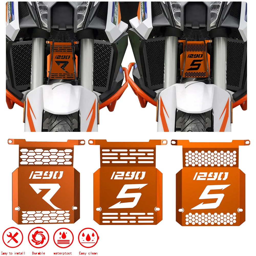 

For KTM 1290SuperAdventure S / R 1290 Super Adventure ADV 2023 2022 2021 Motorcycle Radiator Grille Central cylinder Guard Cover