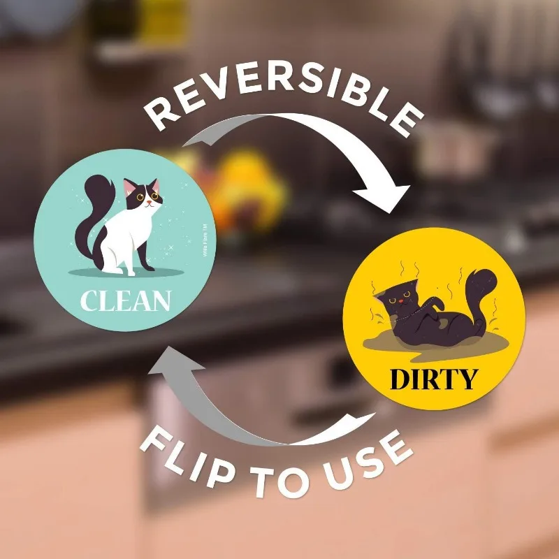 Oversized Humorous Dishwasher Magnet - Strong & Stylish Kitchen Organizer