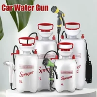 5/8L Car Wash Water Gun,Multi-functional Manual Pneumatic Sprayer for Irrigation Bathing Disinfection,Portable Camping Shower 2