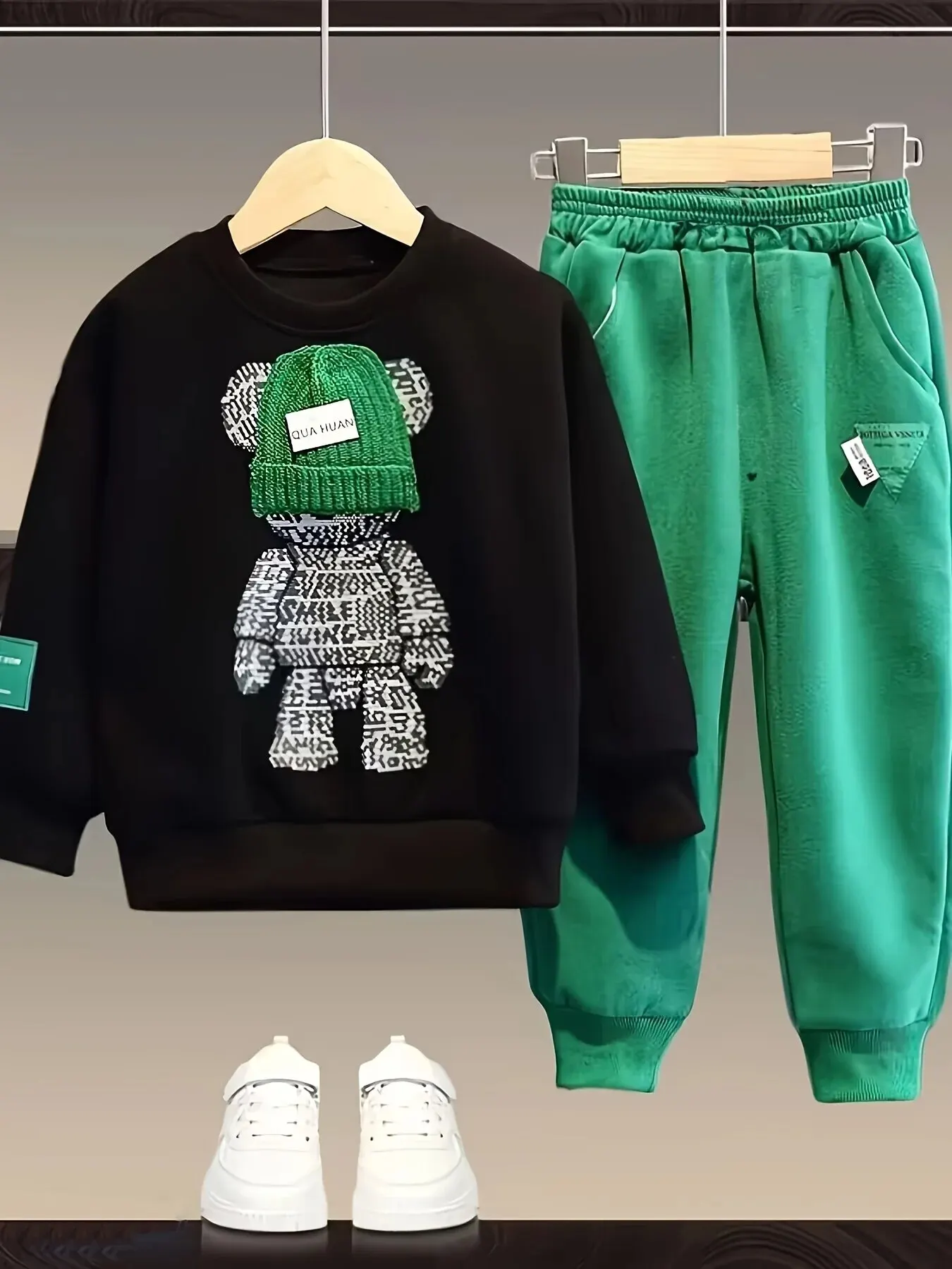 Boy's and Girl's Pullover and Pants Set 1