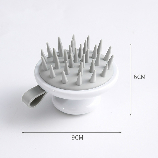 Head Body Scalp Massage Brush Silicone Shampoo Brush Hair Washing Comb Shower Brush Bath SPA Massage Brush Hair Brush