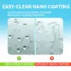 K01 - Shower Door 56-60 in. x 76 in. Double Sliding Shower Door, 5/16" (8mm) Clear Tempered Glass - Chrome 6
