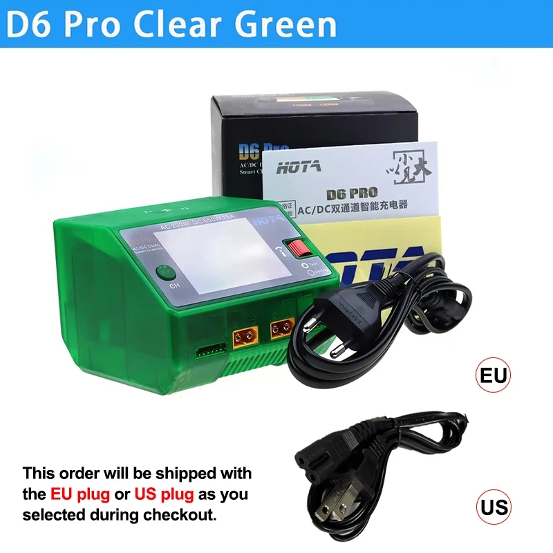D6 Pro Clear Green