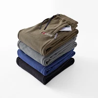 DIMUSI Winter Male Lambswool Warm Pants Casual Men's Fitness Jogging Sweatpants Male Drawstring Bottoms Fleece Trousers Clothing 1