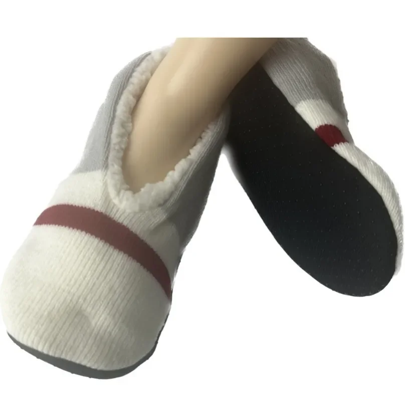 House Slippers Women Winter Warm Indoor Plush Non Slip Soft wool Comfy Fluffy Casual Home Shoes Mens Flat Female Plus Size room - 3