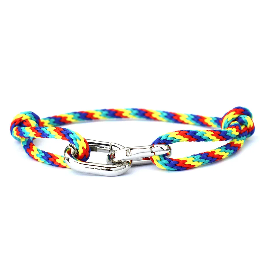 Noter Männer ethnische Schnur Armband handgemachte Weaven stilvolle Knoten Braslet Hombre Surf Schmuck nautische Wrap Armband Geschenk für ihn – Detail 14
