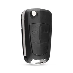 Premium Remote Key Case Shell - Durable Car Key Fob Cover Housing with HU100 Blade (2 Buttons)