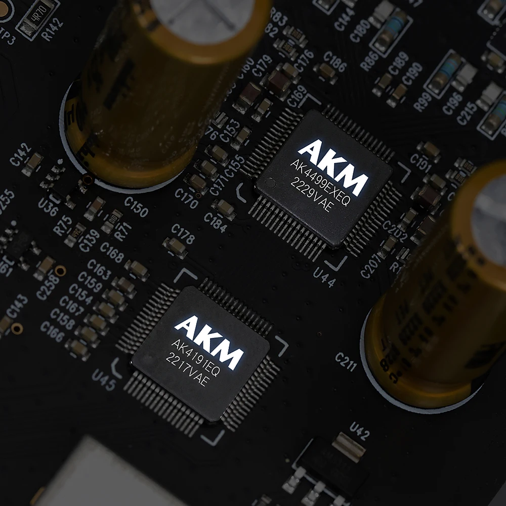 Gustard/Audalytic AH90 DAC Headphone Amp AK4191+AK4499 DSD512 PCM768 MQA 4.4 balanced Streamer