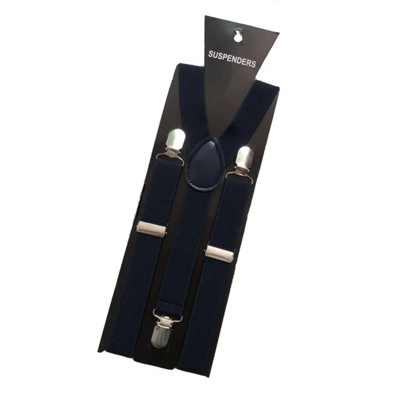 3-Clips Herren-Hosenträger, Herren-Hosenträger, unterstützt Tirantes für Damen, elastisch, verstellbare Hosenträger, Kleidung – Detail 5