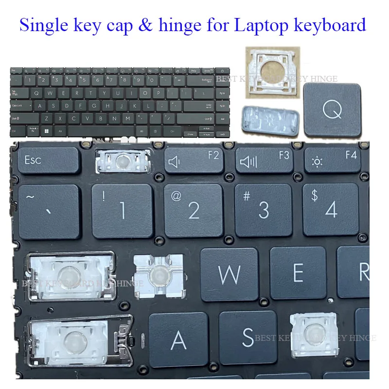 Key cap Scissor Butterfly Clip hinges For ASUS ZenBook 14 UX425 UX425IA ...