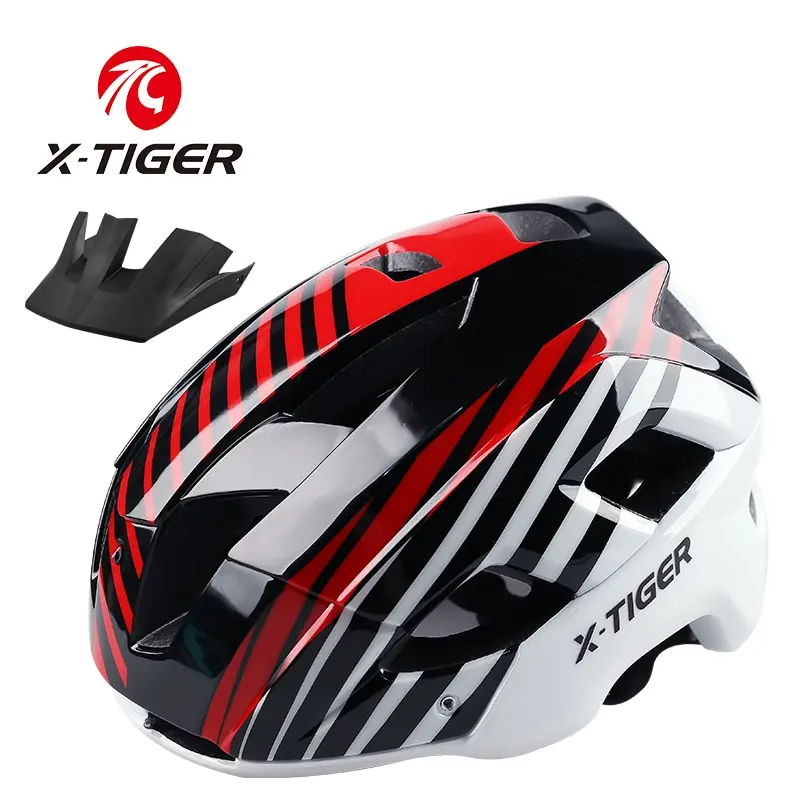 Bicycle Helmet Integrally-molded Magnetic Buckle Ultralight Outdoor Cycling Men Women MTB X-TIGER