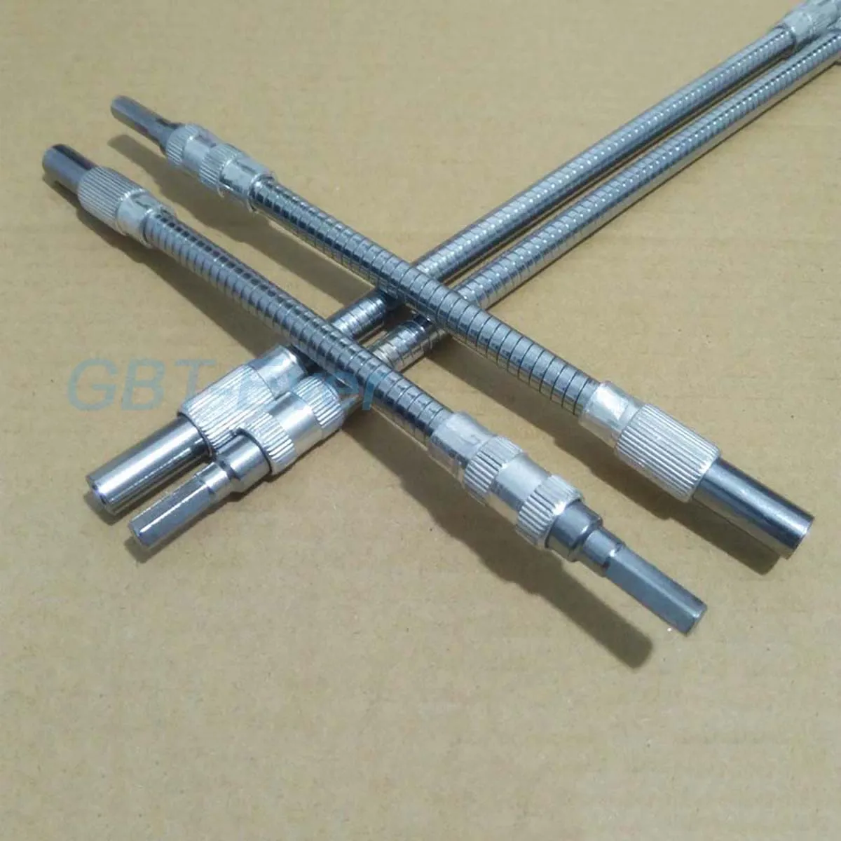 

Metal Universal Flexible Shaft Electric Screwdriver Bit Cordless Drill Extension Rod Multi-Function Metal Hose Connecting Shaft