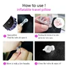 Multifunctional Inflatable Long Body Pillow Lumbar Leg Yoga Pillows Travel Positions Support Air Cushion Quickly Asleeping 3