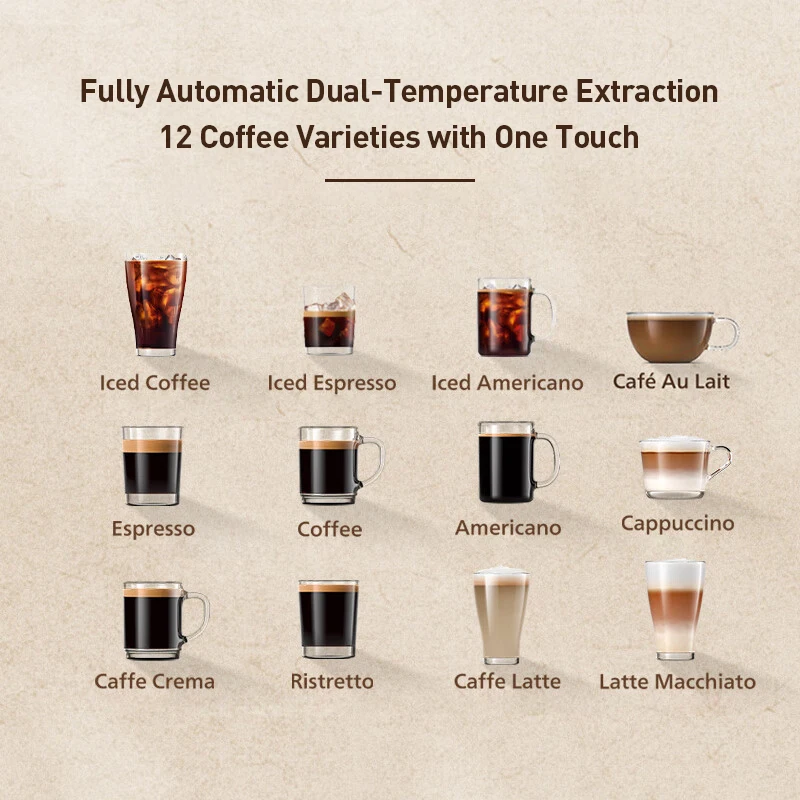 YUNCHI Fully Automatic Espresso Machine - ماكينة ا...